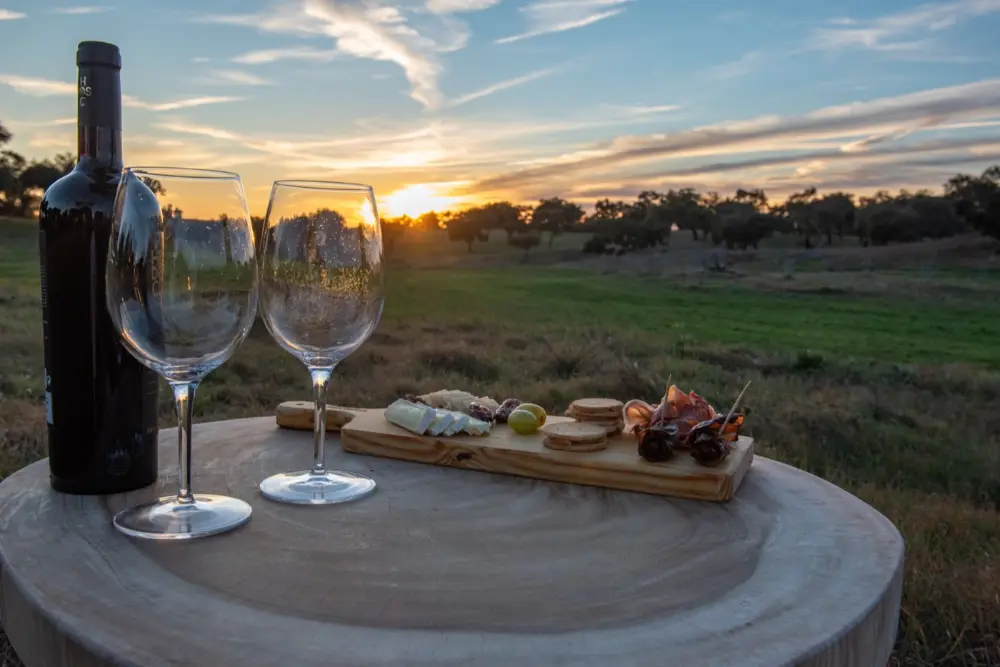 Degustação na Herdade das Onzenas