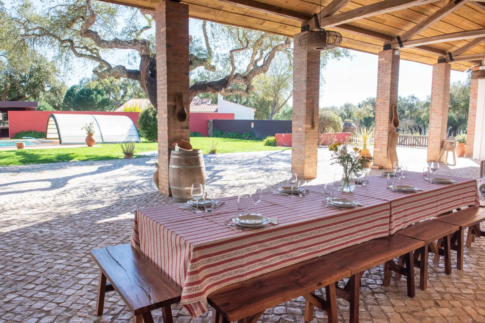 Almoço na Herdade das Onzenas